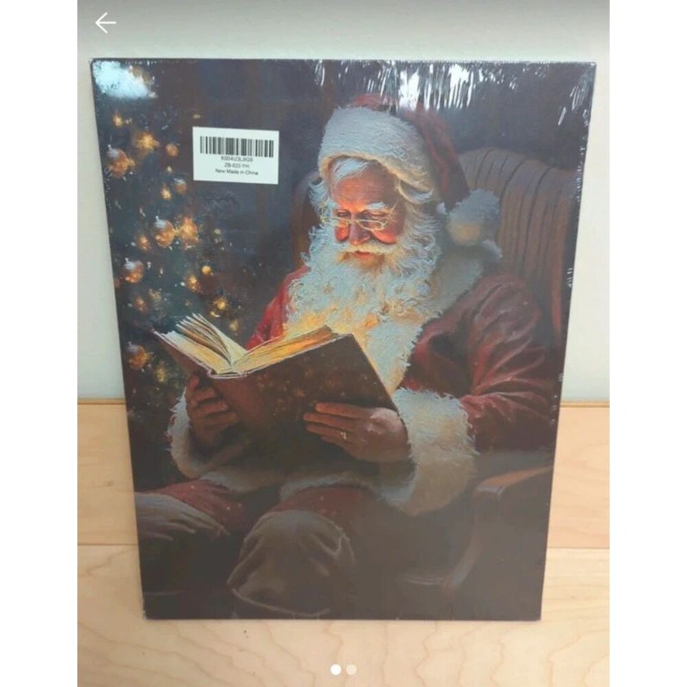 Santa Canvas wall paint